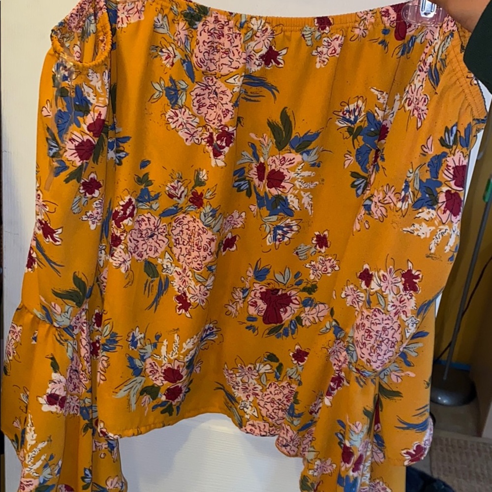 Off the shoulder blouse